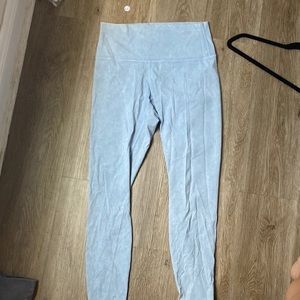 Light Blue Lulu Lemon Align Leggings